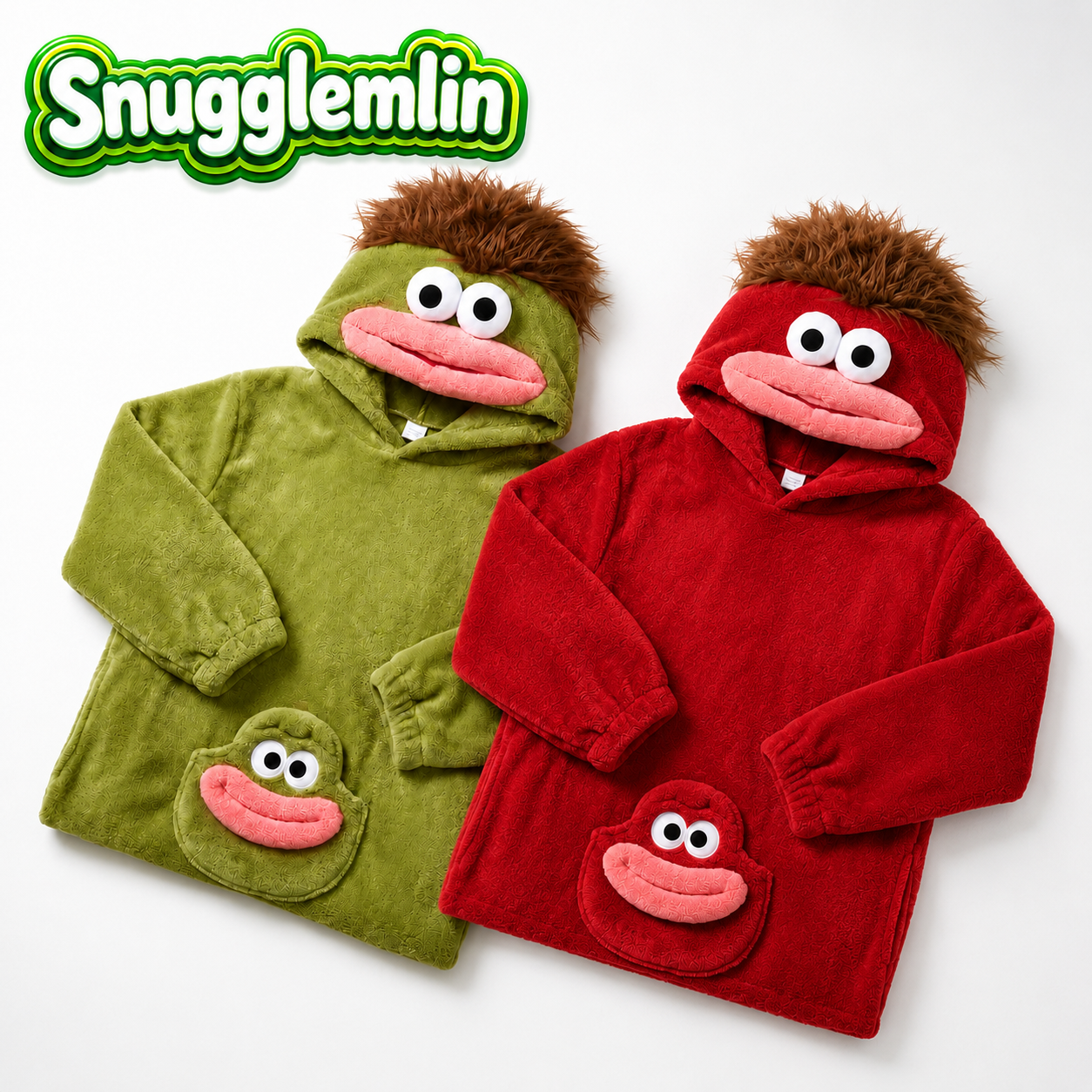 Green/Red Cozy Onesie