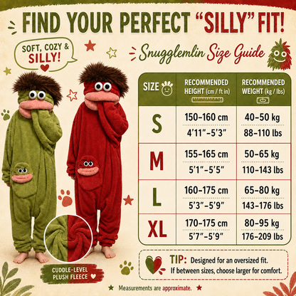 Green/Red Cozy Onesie